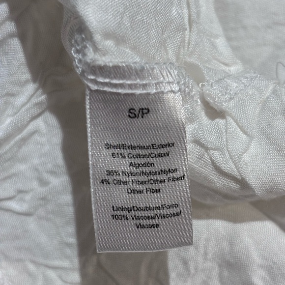 WHITE LACE MINI DRESS - Picture 6 of 13